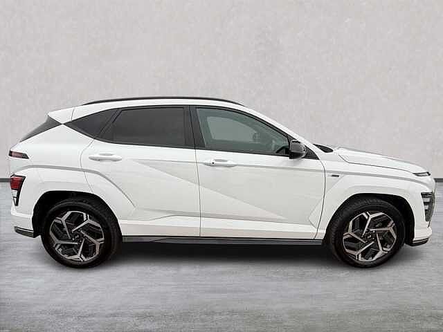 Hyundai KONA 1.6 H-Gdi N Line Suv 5Dr Petrol Hybrid Dct Euro 6 (S/S) (138 Ps) White