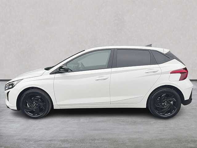 Hyundai I20 1.0 T-Gdi Black Line Hatchback 5Dr Petrol Manual Euro 6 (S/S) (90 Ps) White