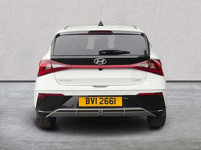 Hyundai I20 1.0 T-Gdi Black Line Hatchback 5Dr Petrol Manual Euro 6 (S/S) (90 Ps) White