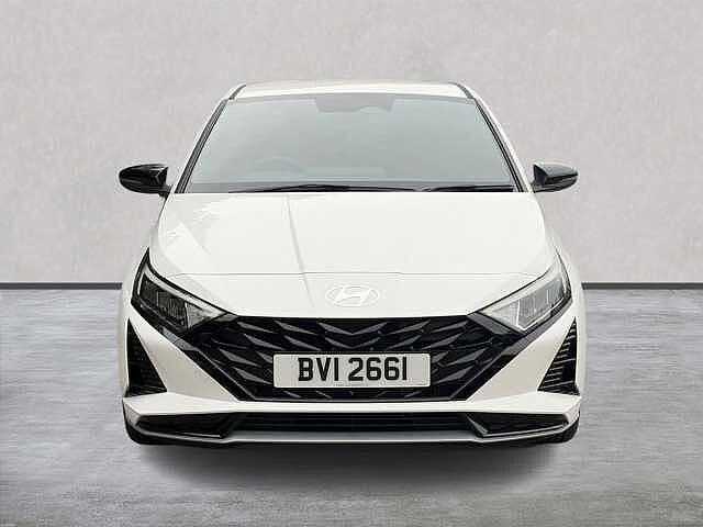 Hyundai I20 1.0 T-Gdi Black Line Hatchback 5Dr Petrol Manual Euro 6 (S/S) (90 Ps) White