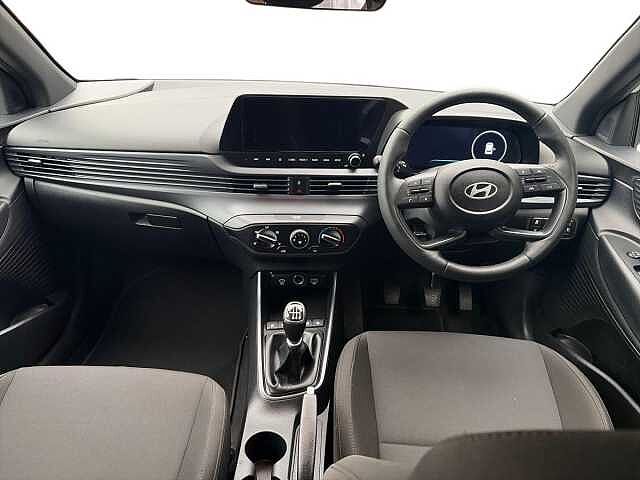 Hyundai I20 1.0 T-Gdi Black Line Hatchback 5Dr Petrol Manual Euro 6 (S/S) (90 Ps) White
