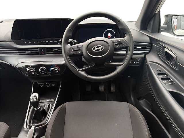 Hyundai I20 1.0 T-Gdi Black Line Hatchback 5Dr Petrol Manual Euro 6 (S/S) (90 Ps) White