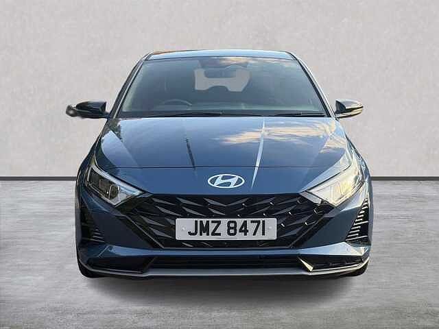 Hyundai I20 1.0 T-Gdi Black Line Hatchback 5Dr Petrol Manual Euro 6 (S/S) (90 Ps) Pearl - Vibrant Blue