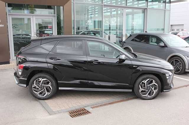 Hyundai KONA 1.6T 138 N Line S 5dr DCT Black
