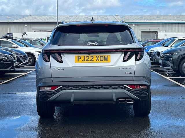 Hyundai TUCSON 1.6 h T-GDi Premium SUV 5dr Petrol Hybrid Auto Euro 6 (s/s) (230 ps) Silver