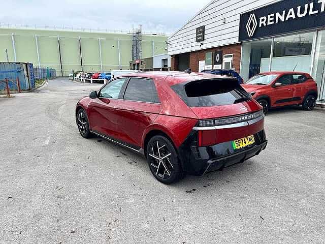 Hyundai IONIQ 5 168kW N Line 84 kWh 5dr Auto Red