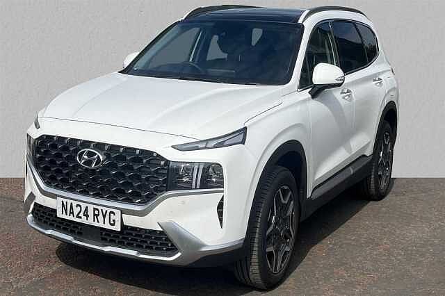 Hyundai SANTA FE 1.6 T-GDi (230ps) 4WD Ultimate HEV Special pearl - White cream