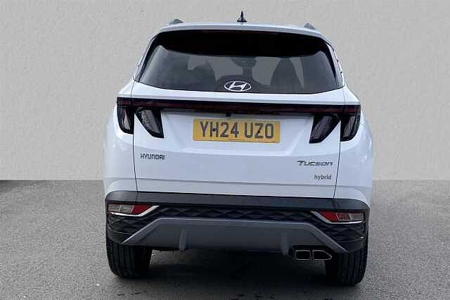 Hyundai TUCSON Tucson 1.6 T-GDi (230ps) Premium Hybrid Atlas White