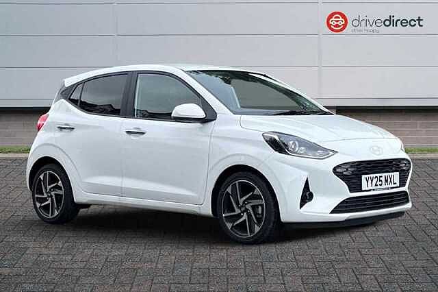 Hyundai I10 1.0 Premium Hatchback 5dr Petrol Auto Euro 6 (s/s) (63 ps) White