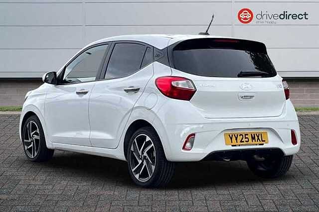 Hyundai I10 1.0 Premium Hatchback 5dr Petrol Auto Euro 6 (s/s) (63 ps) White