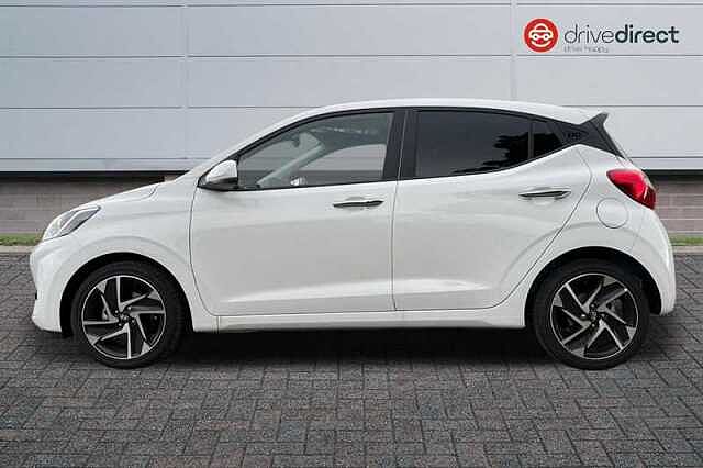 Hyundai I10 1.0 Premium Hatchback 5dr Petrol Auto Euro 6 (s/s) (63 ps) White