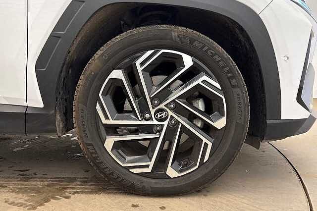 Hyundai TUCSON 1.6 T-GDi MHEV Ultimate SUV 5dr Petrol Hybrid DCT Euro 6 (s/s) (160 ps) White