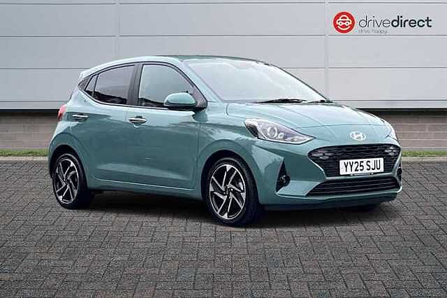 Hyundai I10 1.2 Premium Hatchback 5dr Petrol Auto Euro 6 (s/s) (79 ps) Green