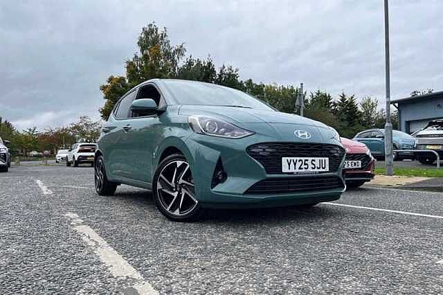 Hyundai I10 1.2 Premium Hatchback 5dr Petrol Auto Euro 6 (s/s) (79 ps) Green