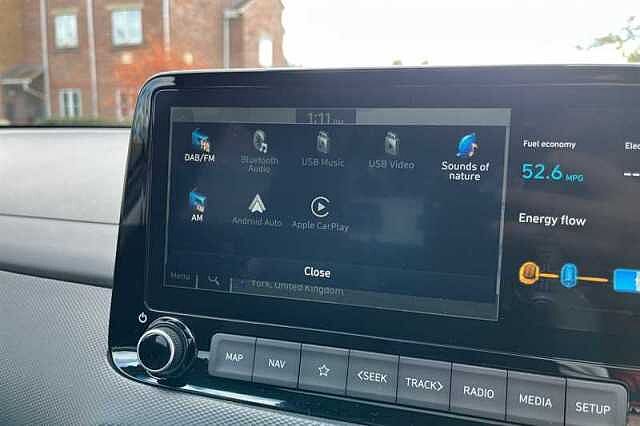 Hyundai KONA 1.6 h-GDi Ultimate SUV 5dr Petrol Hybrid DCT Euro 6 (s/s) (141 ps) Black