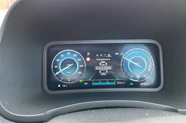Hyundai KONA 1.6 h-GDi Ultimate SUV 5dr Petrol Hybrid DCT Euro 6 (s/s) (141 ps) Black