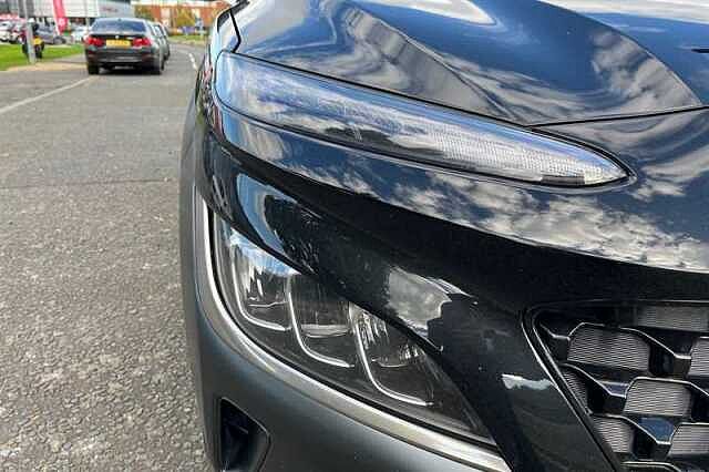 Hyundai KONA 1.6 h-GDi Ultimate SUV 5dr Petrol Hybrid DCT Euro 6 (s/s) (141 ps) Black