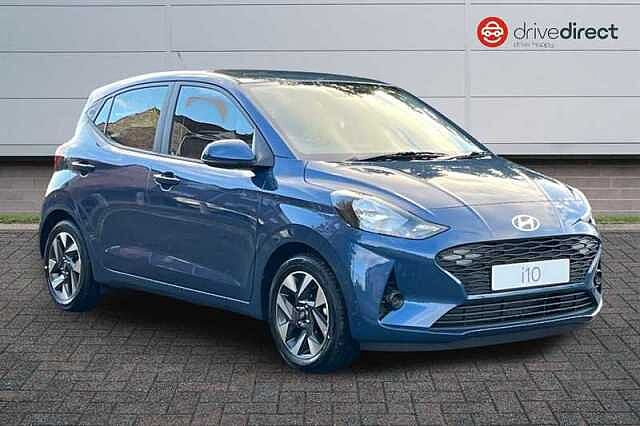 Hyundai I10 1.2 Advance Hatchback 5dr Petrol Auto Euro 6 (s/s) (79 ps) Blue