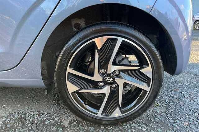 Hyundai I10 1.2 Premium Hatchback 5dr Petrol Auto Euro 6 (s/s) (79 ps) Blue