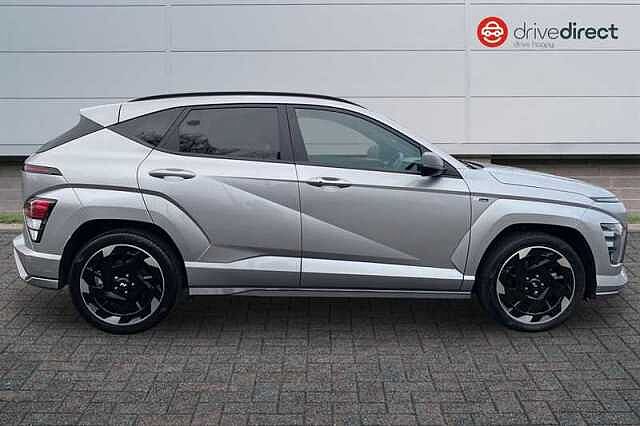 Hyundai KONA 65.4kWh N Line SUV 5dr Electric Auto (218 ps) Silver
