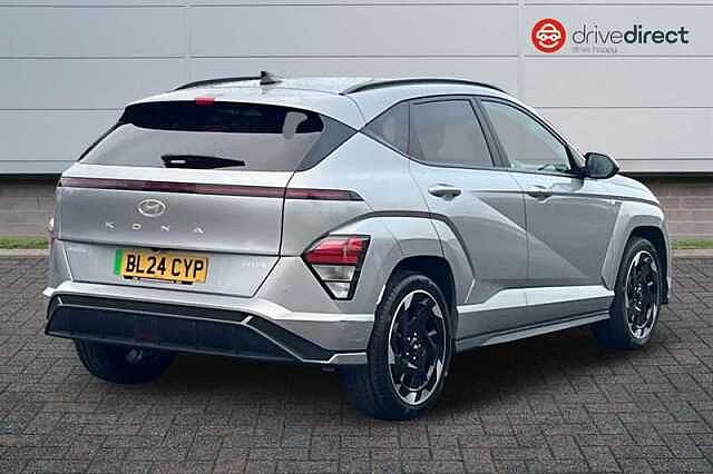 Hyundai KONA 65.4kWh N Line SUV 5dr Electric Auto (218 ps) Silver
