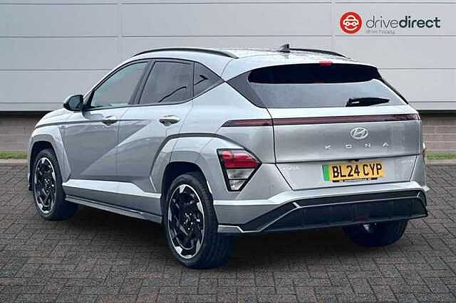 Hyundai KONA 65.4kWh N Line SUV 5dr Electric Auto (218 ps) Silver