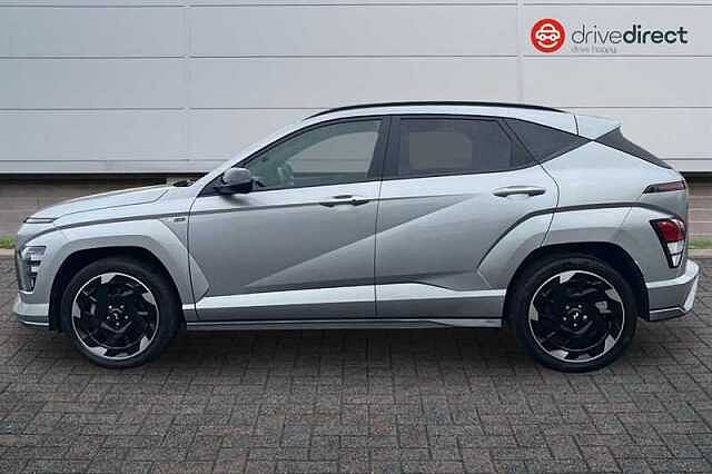 Hyundai KONA 65.4kWh N Line SUV 5dr Electric Auto (218 ps) Silver