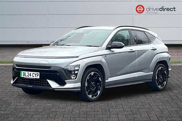 Hyundai KONA 65.4kWh N Line SUV 5dr Electric Auto (218 ps) Silver