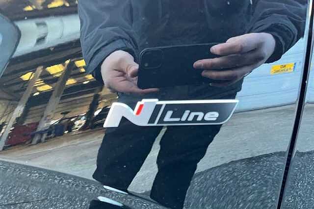 Hyundai I10 1.0 T-GDi N Line Hatchback 5dr Petrol Manual Euro 6 (s/s) (90 ps) Black