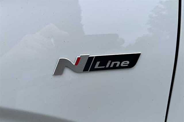 Hyundai I10 1.0 T-GDi N Line Hatchback 5dr Petrol Manual Euro 6 (s/s) (90 ps) White