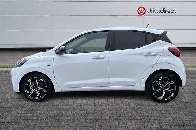 Hyundai I10 1.0 T-GDi N Line Hatchback 5dr Petrol Manual Euro 6 (s/s) (90 ps) White