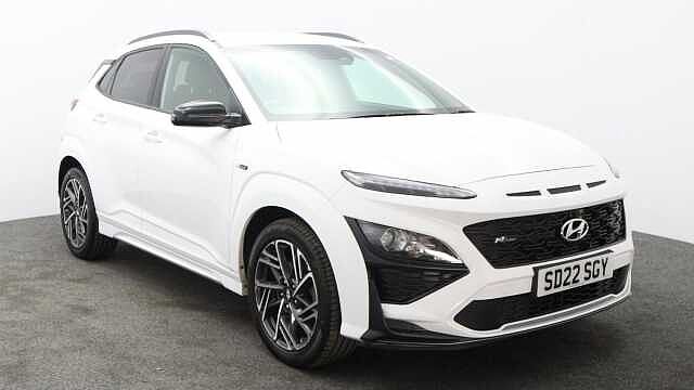 Hyundai KONA 1.0 T-GDi MHEV N Line SUV 5dr Petrol Hybrid Manual Euro 6 (s/s) (120 ps) White