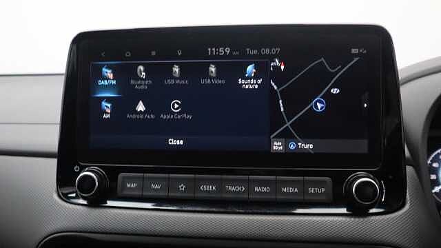 Hyundai KONA 1.0 T-GDi MHEV N Line SUV 5dr Petrol Hybrid Manual Euro 6 (s/s) (120 ps) White