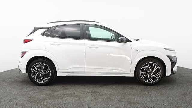 Hyundai KONA 1.0 T-GDi MHEV N Line SUV 5dr Petrol Hybrid Manual Euro 6 (s/s) (120 ps) White