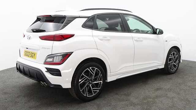 Hyundai KONA 1.0 T-GDi MHEV N Line SUV 5dr Petrol Hybrid Manual Euro 6 (s/s) (120 ps) White