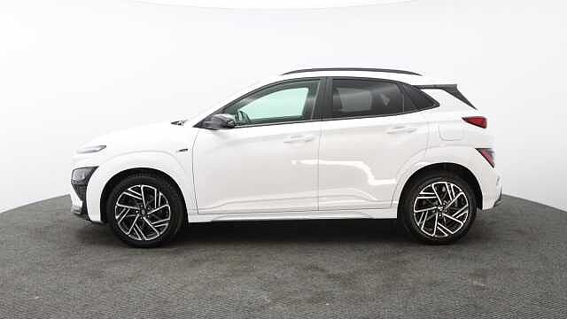 Hyundai KONA 1.0 T-GDi MHEV N Line SUV 5dr Petrol Hybrid Manual Euro 6 (s/s) (120 ps) White