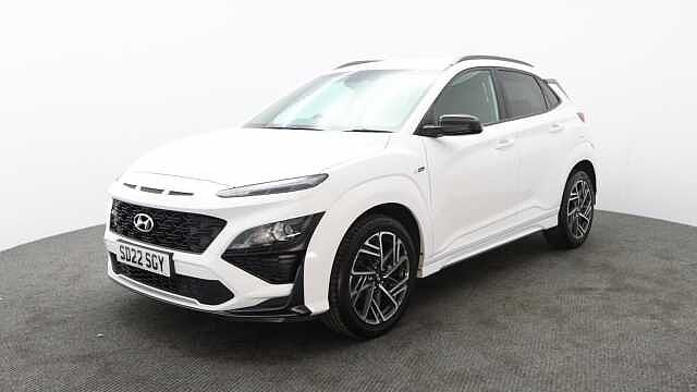 Hyundai KONA 1.0 T-GDi MHEV N Line SUV 5dr Petrol Hybrid Manual Euro 6 (s/s) (120 ps) White