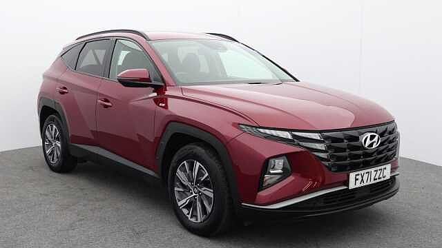 Hyundai TUCSON 1.6 T-GDi MHEV SE Connect SUV 5dr Petrol Hybrid DCT Euro 6 (s/s) (150 ps) Red