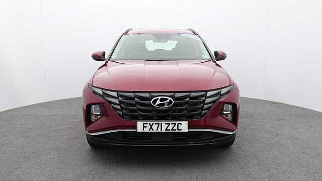 Hyundai TUCSON 1.6 T-GDi MHEV SE Connect SUV 5dr Petrol Hybrid DCT Euro 6 (s/s) (150 ps) Red