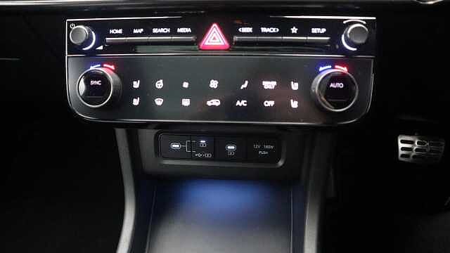 Hyundai TUCSON 1.6 T-GDi N Line S SUV 5dr Petrol Hybrid Auto Euro 6 (s/s) (215 ps) Shimmering Silver