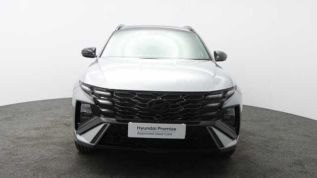 Hyundai TUCSON 1.6 T-GDi N Line S SUV 5dr Petrol Hybrid Auto Euro 6 (s/s) (215 ps) Shimmering Silver