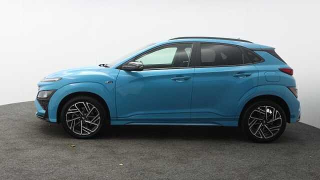 Hyundai KONA 1.0 T-GDi MHEV N Line SUV 5dr Petrol Hybrid Manual Euro 6 (s/s) (120 ps) Blue