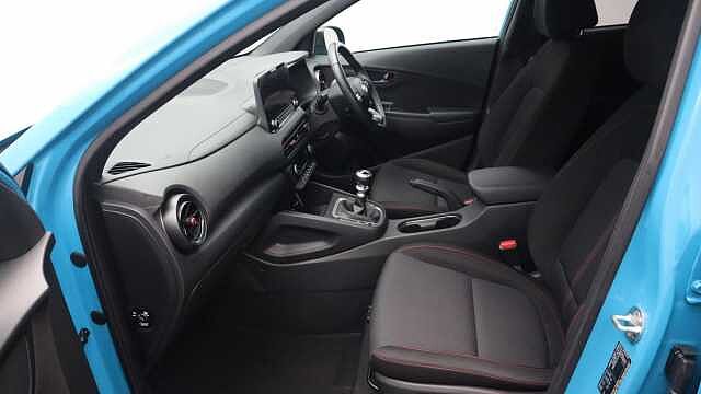 Hyundai KONA 1.0 T-GDi MHEV N Line SUV 5dr Petrol Hybrid Manual Euro 6 (s/s) (120 ps) Blue