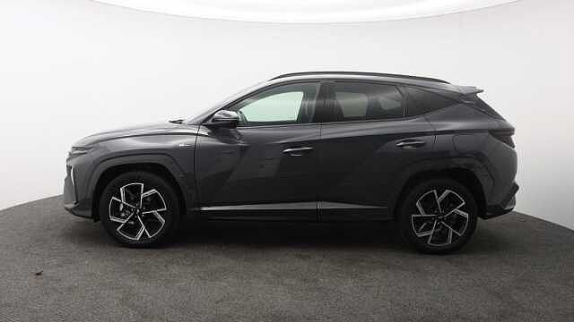 Hyundai TUCSON 1.6 T-GDi N Line SUV 5dr Petrol Hybrid Auto Euro 6 (s/s) (215 ps) Grey