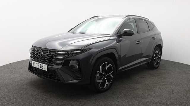 Hyundai TUCSON 1.6 T-GDi N Line SUV 5dr Petrol Hybrid Auto Euro 6 (s/s) (215 ps) Grey