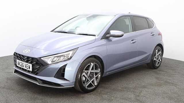 Hyundai I20 1.0 T-GDi Premium Hatchback 5dr Petrol DCT Euro 6 (s/s) (100 ps) Blue