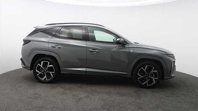 Hyundai TUCSON 1.6T N Line SUV 5dr Petrol Hybrid Auto Euro 6 (s/s) (239 ps) Grey