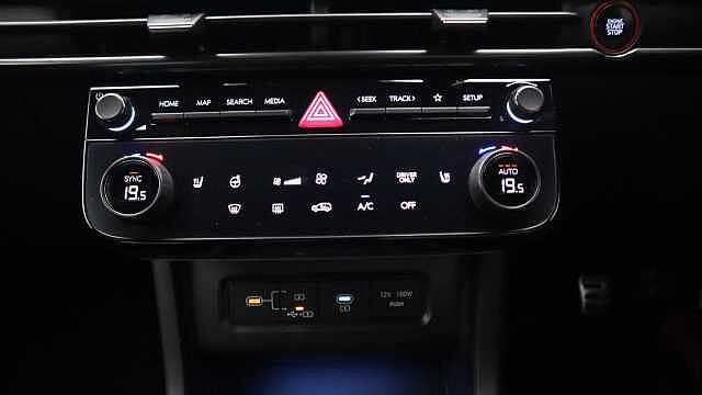 Hyundai TUCSON 1.6T N Line SUV 5dr Petrol Hybrid Auto Euro 6 (s/s) (239 ps) Grey