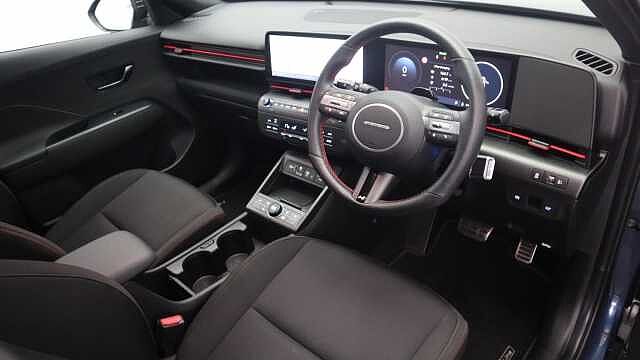 Hyundai KONA 65.4kWh N Line SUV 5dr Electric Auto (218 ps) Blue