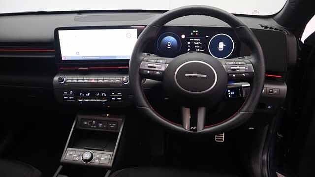 Hyundai KONA 65.4kWh N Line SUV 5dr Electric Auto (218 ps) Blue